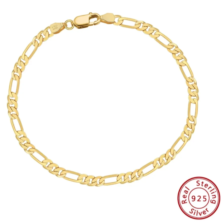 elegant diamond cut silver bracelet for women