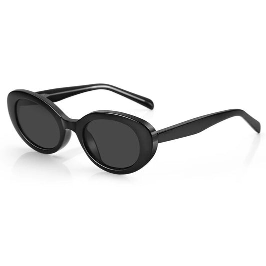 Elegantia black UV400 luxury sunglasses cat eye fashion