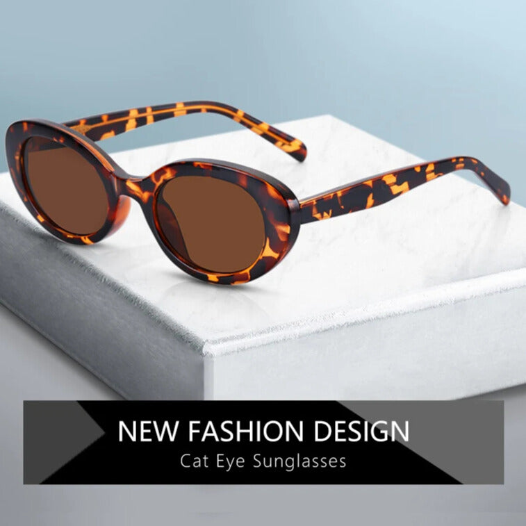 Elegantia vintage cat eye UV400 sunglasses women