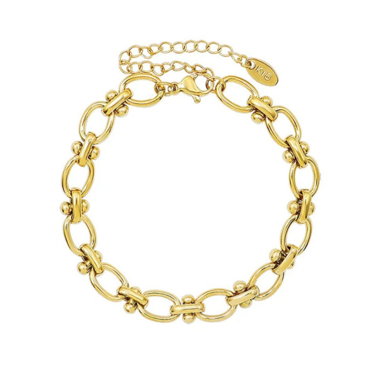 gold chain bracelet stainless steel women Elegantia