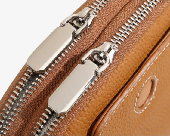 Classic vintage mini leather handbag elegant design