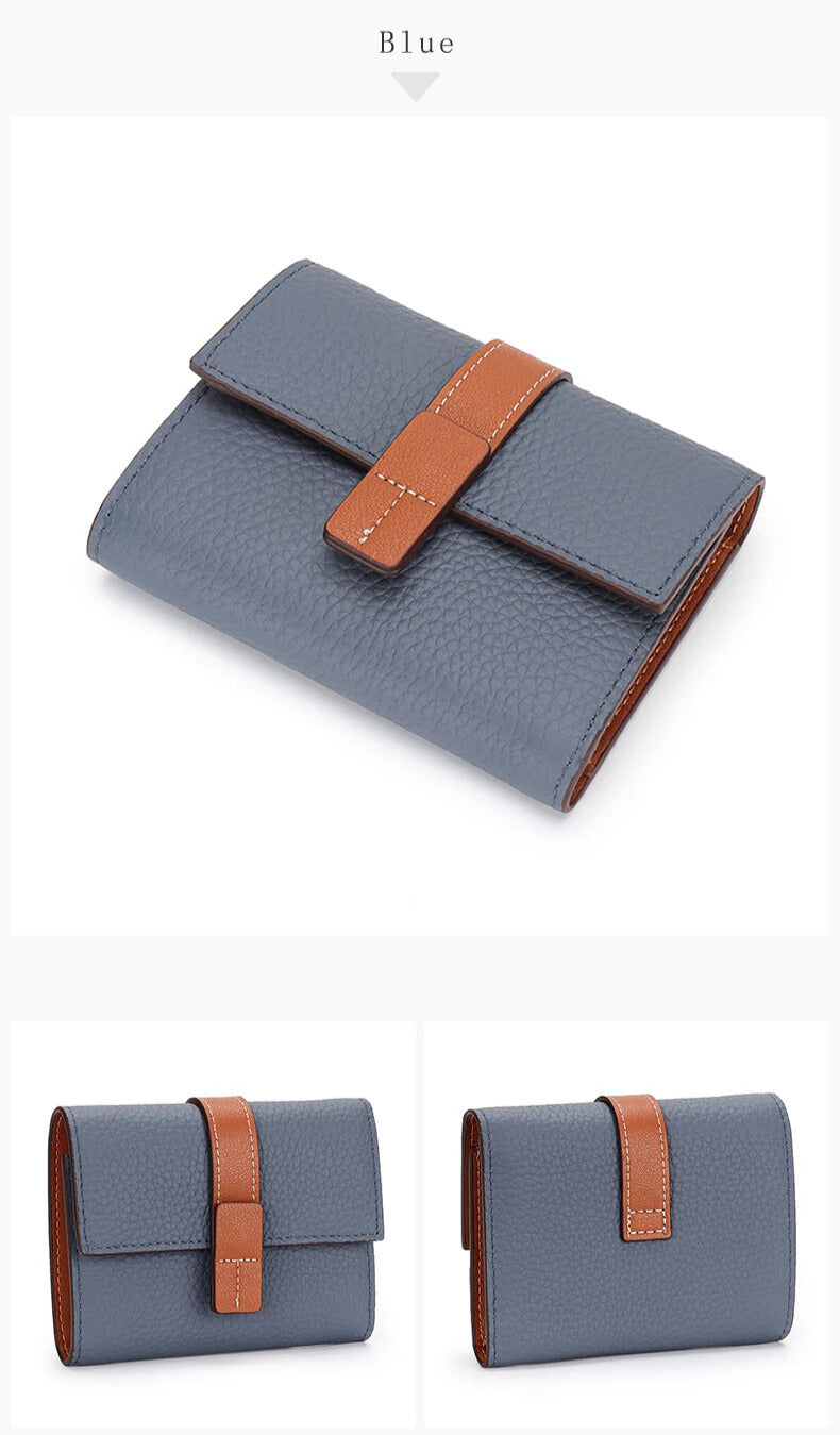 high quality genuine leather wallet for women everyday use