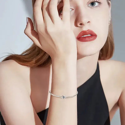 elegant silver moissanite bracelet for daily wear