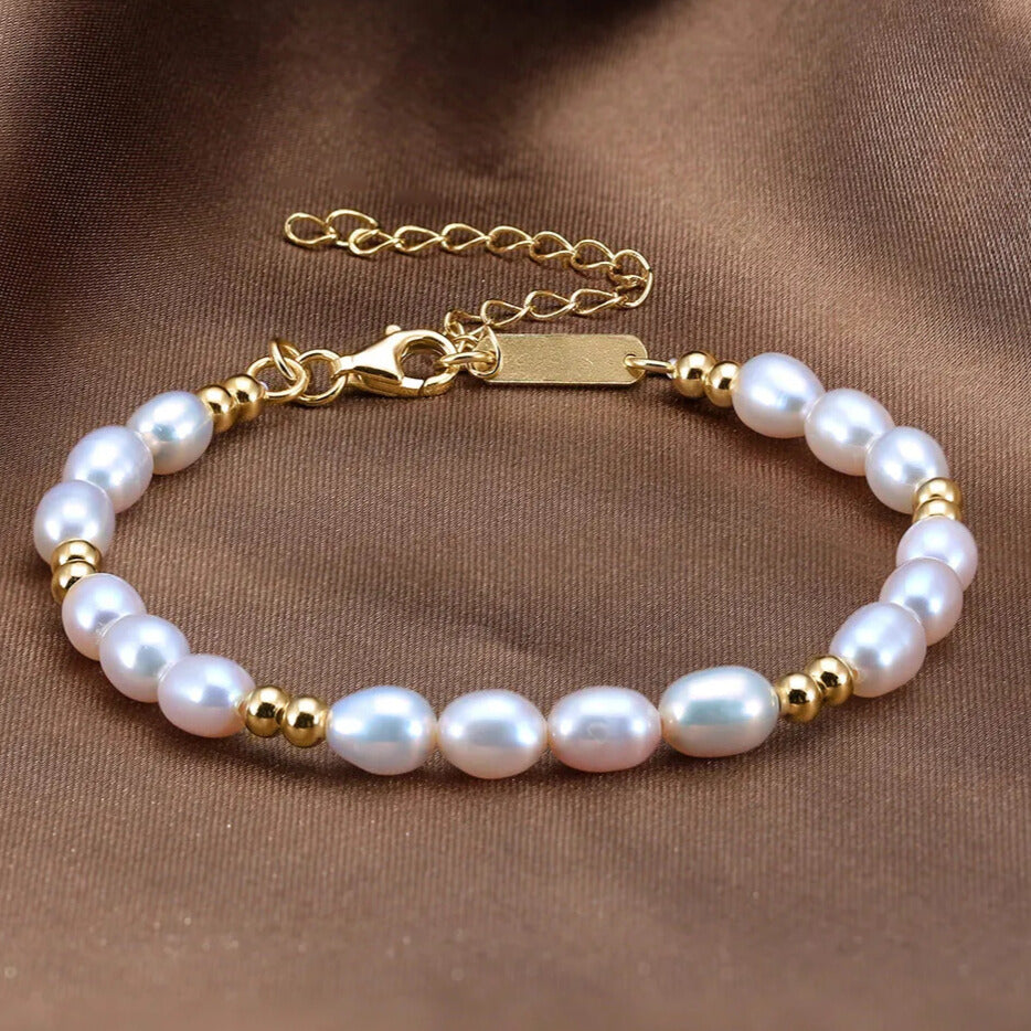 Elegant bracelet with pearls – perfect wedding and anniversary gift for women