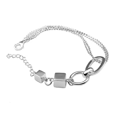 elegantia sterling silver bangle for women luxury style