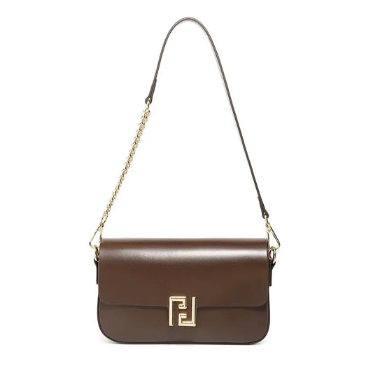 brown luxury leather bag crossbody