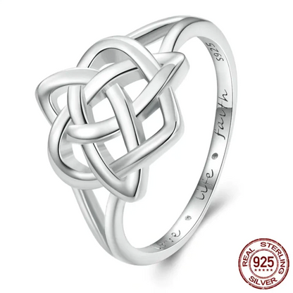 Real 925 sterling silver ring for woman