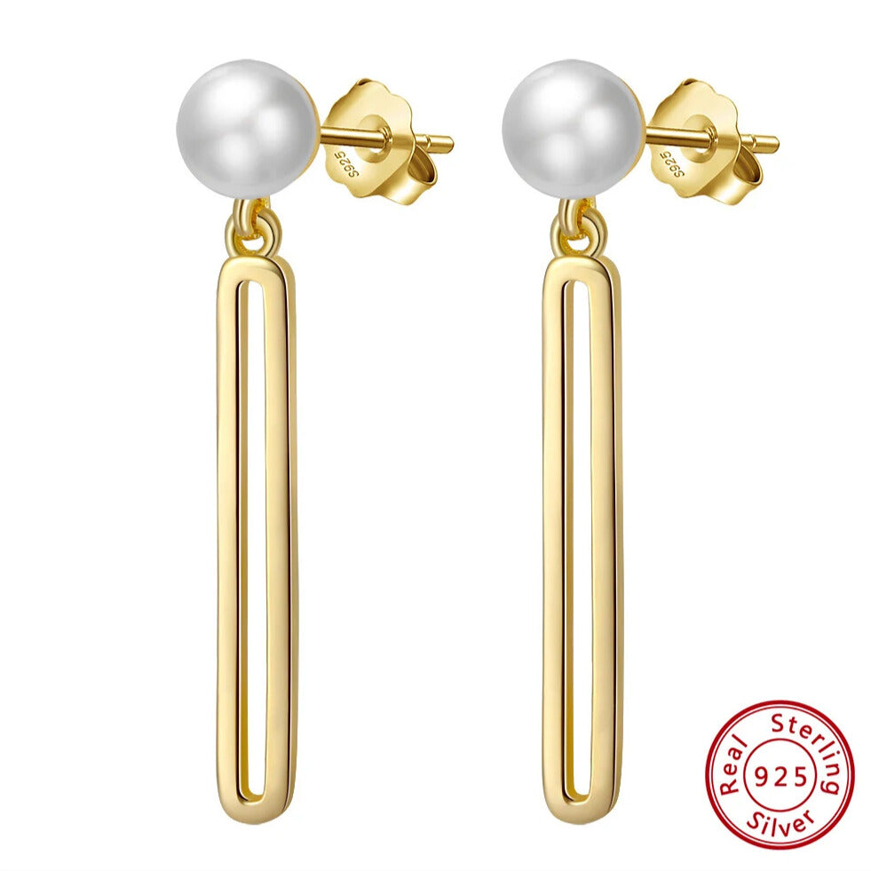 timeless handmade gold earrings