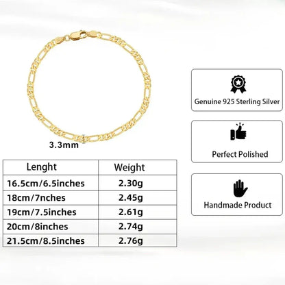 elegantia-gold-figaro-bracelet-detail