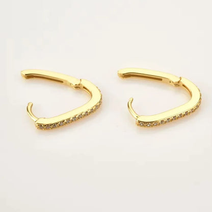 nickel-free hypoallergenic gold-plated hoops