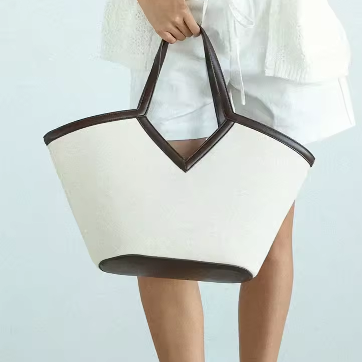 spacious tote bag for women with crossbody and shoulder straps