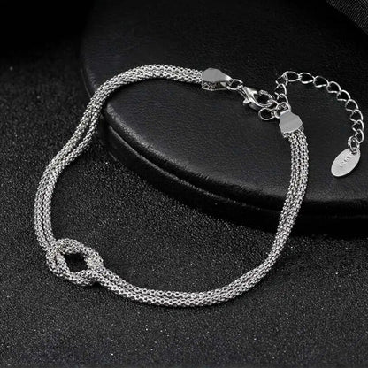 Hypoallergenic sterling-silver bracelet, everyday wear