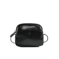 Charméa Mini – Leather Crossbody/Mini Bag - Black