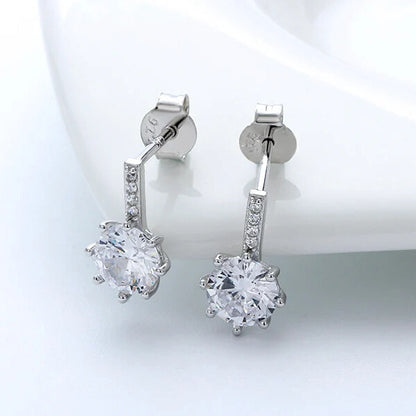925 silver vintage long earrings uk