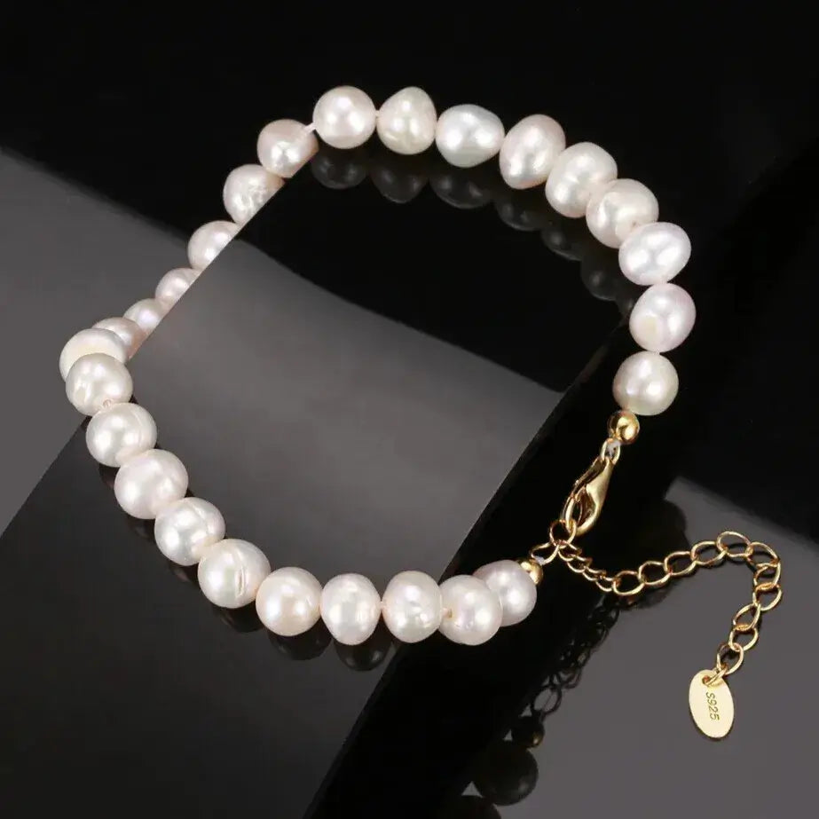 gold clasp pearl bracelet romantic occasions