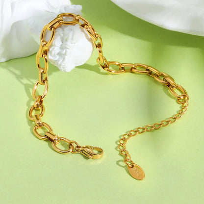 women’s minimalist stainless steel bracelet Elegantia