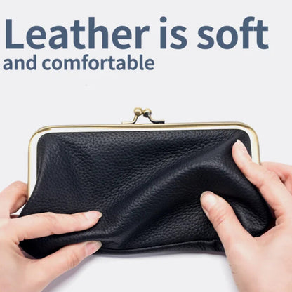 classic black leather wallet lightweight and durable