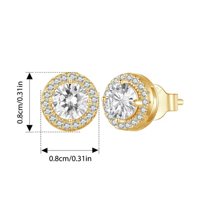 lightweight hypoallergenic gold earrings elegantia brand size