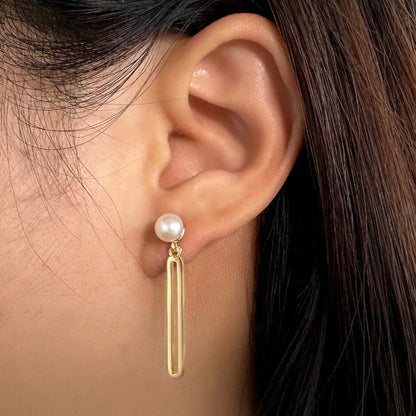 925 silver gold plated earrings