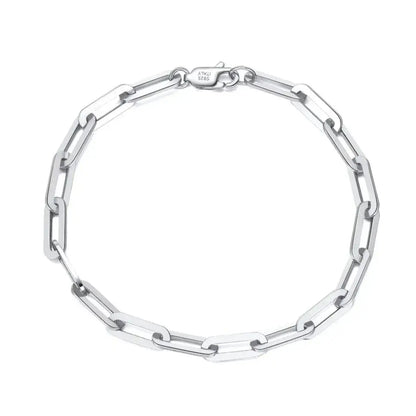 paperclip-link-chain-bracelet-silver-elegantia