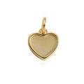 Romantic Heart Pendant In Gold Plated – DIY Jewellery Accessory