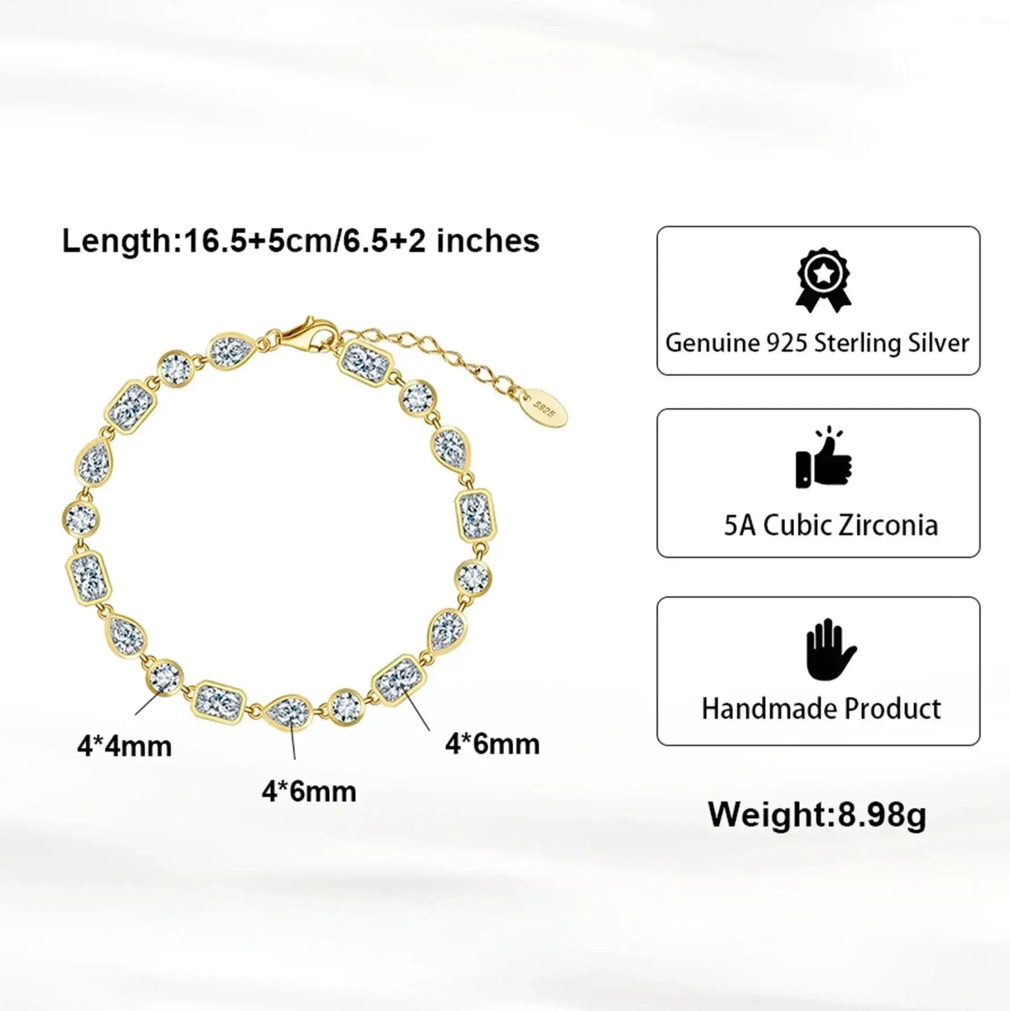 minimalist gold bracelet elegant design handmade product