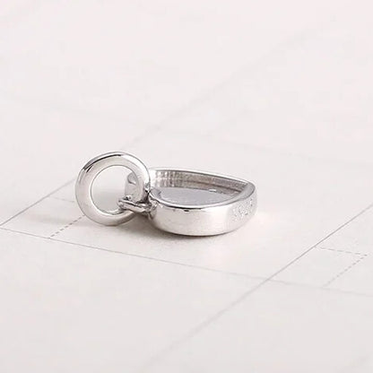 Gift ready sterling silver heart charm pendant