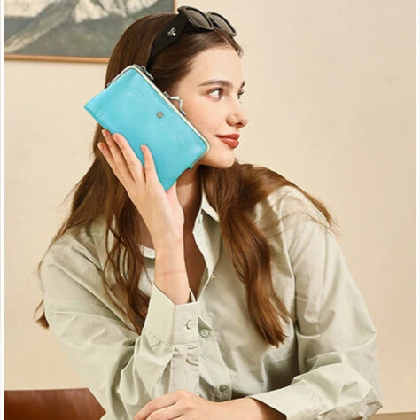 Genuine leather wallet for daily use Elegantia