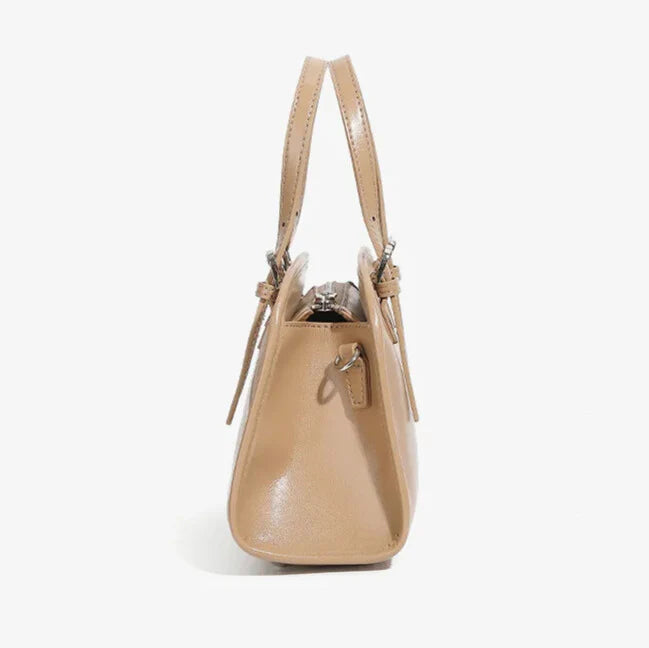 Eleganzia - Minimalist Leather Crossbody Bag - Elegantia