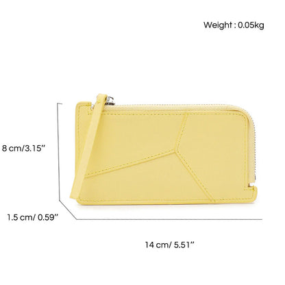 Small leather purse for women Elegantia