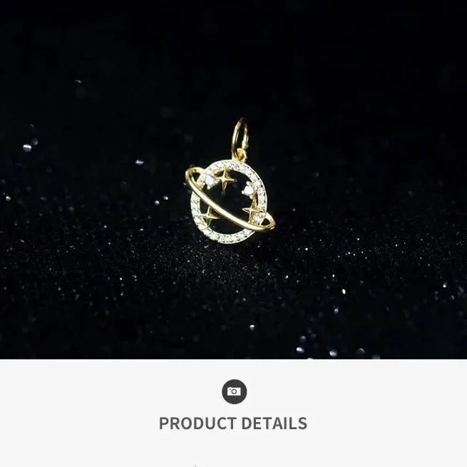 celestial gold pendant Elegantia minimalist jewellery styling