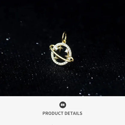 celestial gold pendant Elegantia minimalist jewellery styling