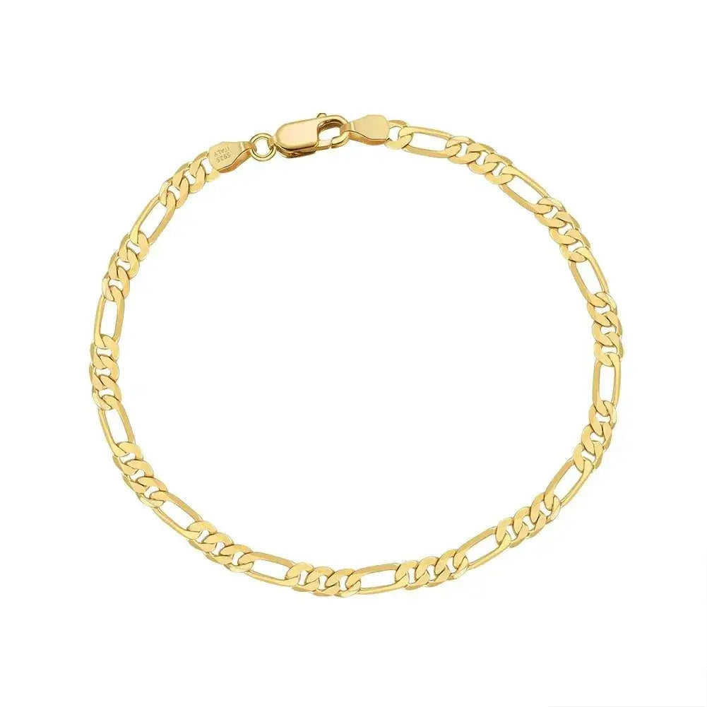 figaro-chain-bracelet-gold-elegantia