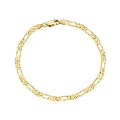 figaro-chain-bracelet-gold-elegantia