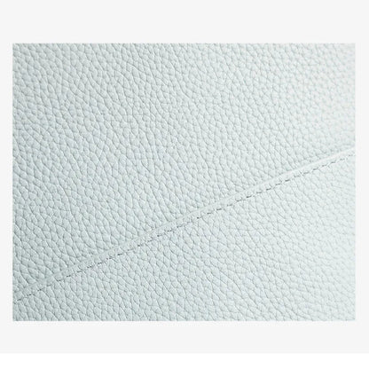 bucket bag gray detail interior