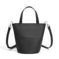 Belmont Bucket Bag – Black Leather Bag for Women