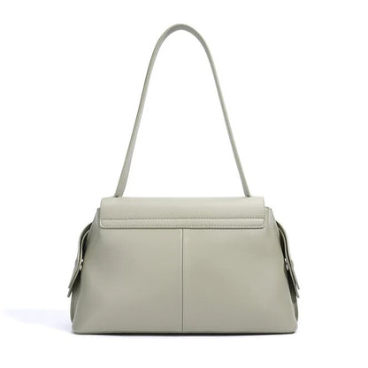 Minimalist genuine leather bags for daily use for woman
