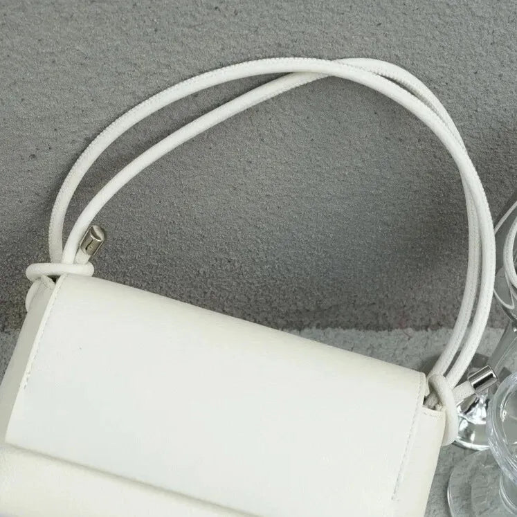 vintage baguette silhouette black handbag