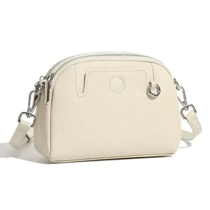 lyra charm cream mini crossbody elegantia