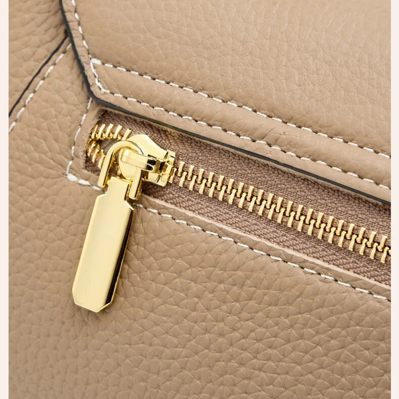 Isla Mini - Vintage Leather Crossbody Bag - Elegantia