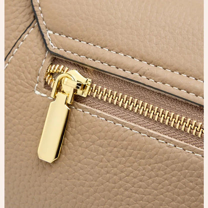 soft premium leather crossbody back view