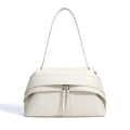 Luxure handbag – Off White Genuine Leather Bag for Women