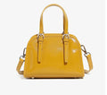 Eleganzia — Minimalist Leather Crossbody Bag — Yellow