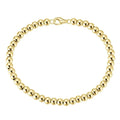 Gold Plated Beaded Bracelet – Italian Women’s Jewellery
