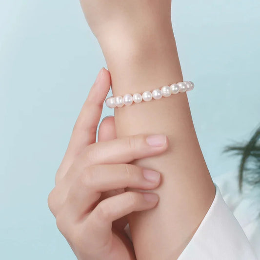 women’s freshwater pearl bracelet gift Elegantia