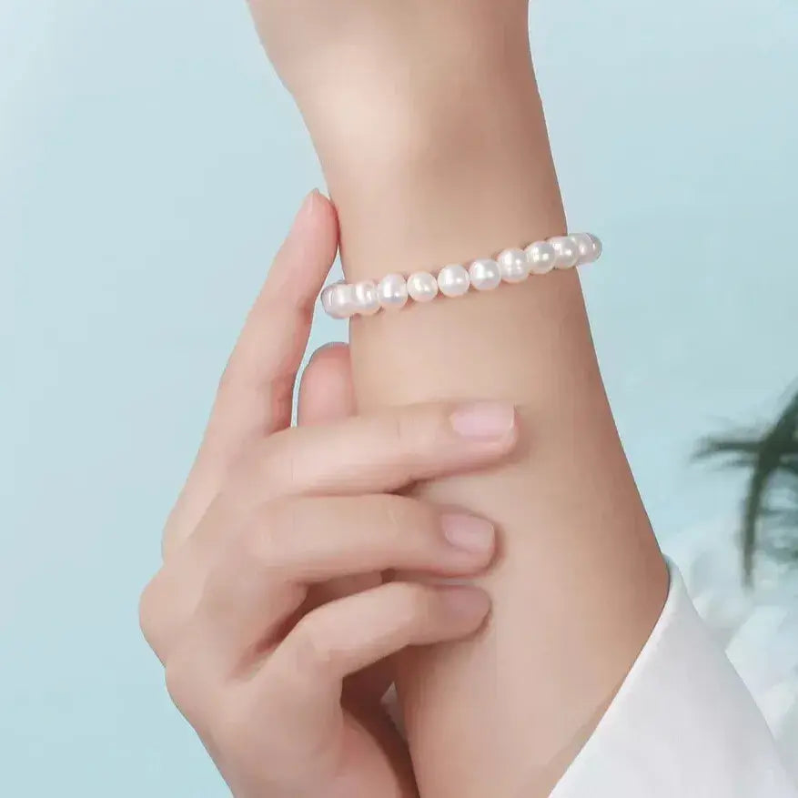 women’s freshwater pearl bracelet gift Elegantia