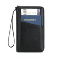 RFID Travel Passport Wallet – PU Leather Anti-Theft Organiser