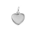 Romantic Heart Pendant in 925 Sterling Silver – DIY Jewellery Accessory