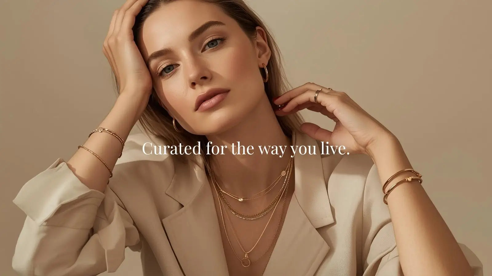 quiet luxury gold jewellery refined minimalist combination