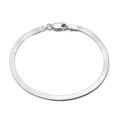 Herringbone Bracelet Silver – 925 Sterling Silver (3 mm)